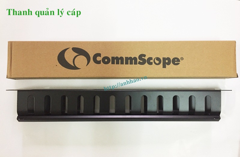 Thanh quản lý cáp ngang Commscope chuẩn 19 